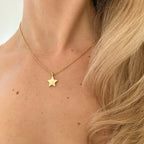 18ct Yellow Gold Star Pendant