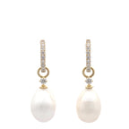 18ct Yellow Gold Pearl Attachments