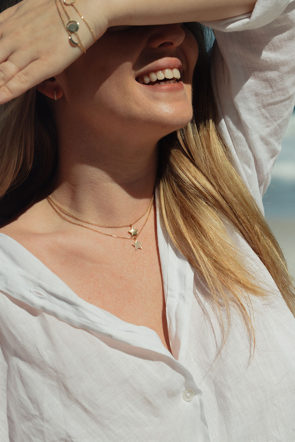 18ct Yellow Gold Star Pendant