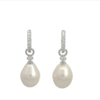 18ct White Gold Pearl Attachments
